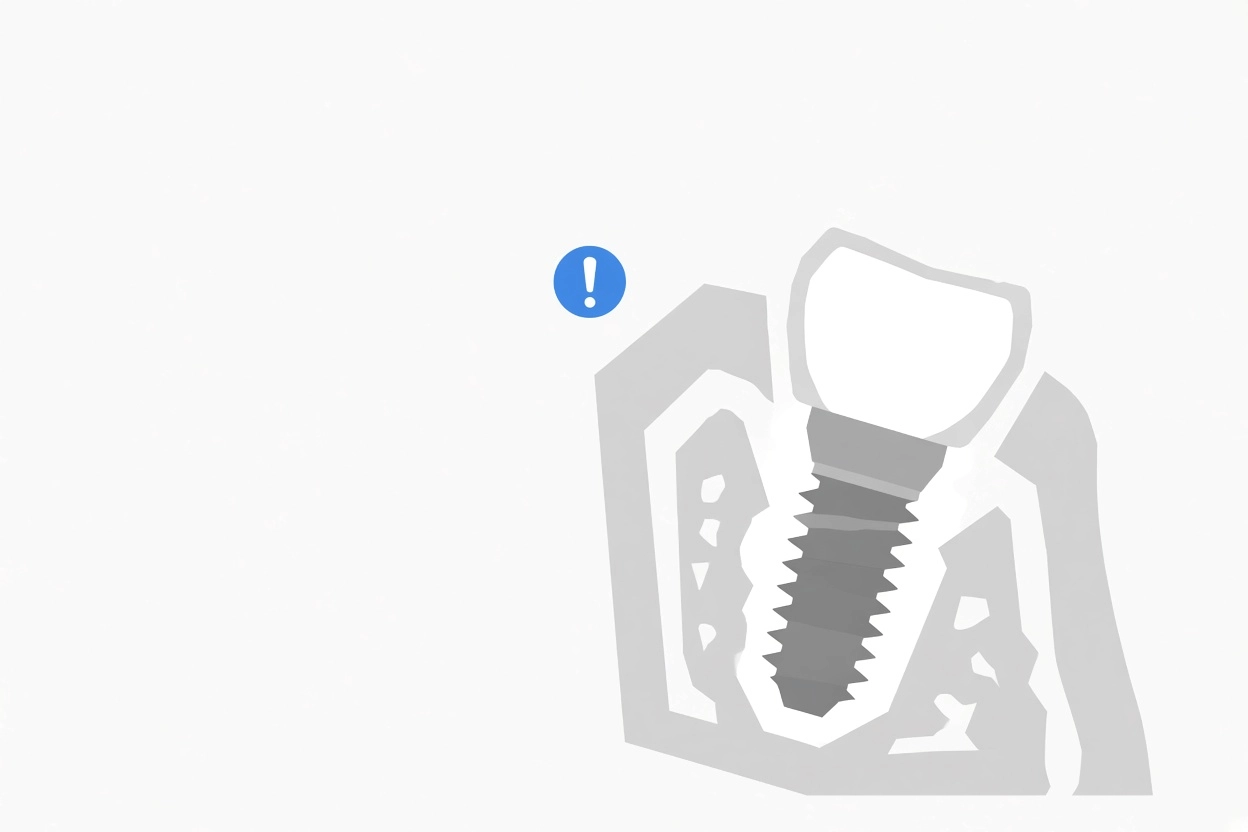 Professional header image for step-by-step guide: Izpadel ali zrahljani implantat: vzroki, kaj storiti tako...